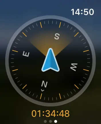 WatchOS user interface for the AllTrails application