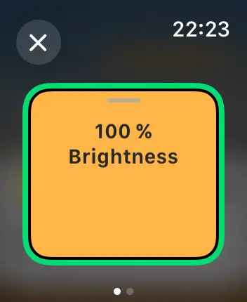 WatchOS user interface for the Apple Home application