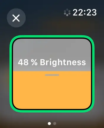 WatchOS user interface for the Apple Home application