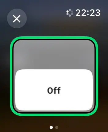 WatchOS user interface for the Apple Home application