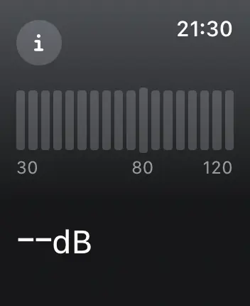 WatchOS user interface for the Apple Noise application