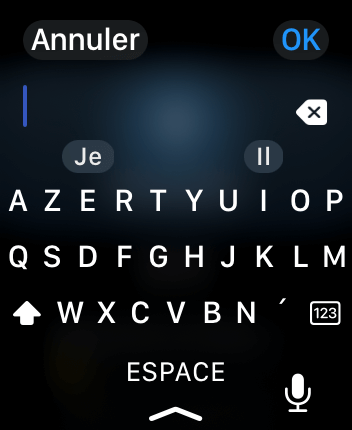 WatchOS user interface for the Bear application