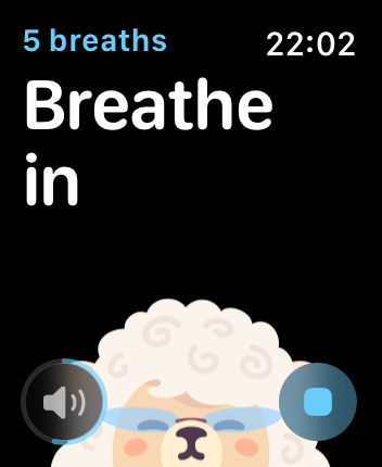 WatchOS user interface for the Mindllama application