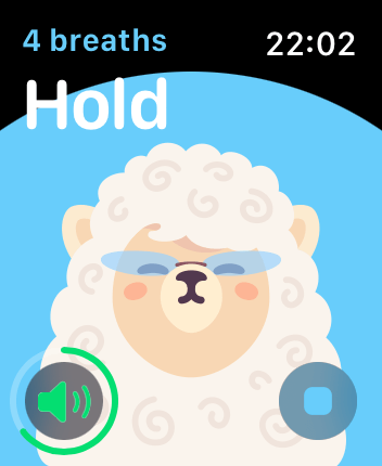 WatchOS user interface for the Mindllama application