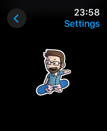 WatchOS user interface for the Slopes application