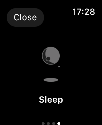 WatchOS user interface for the Stoic application