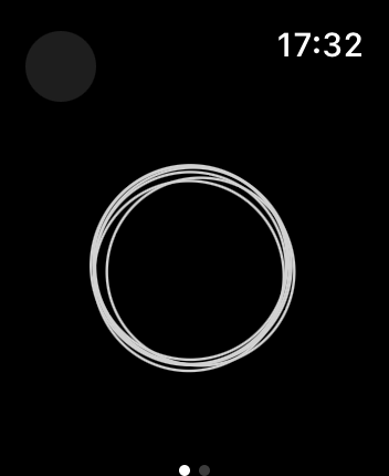 WatchOS user interface for the Stoic application