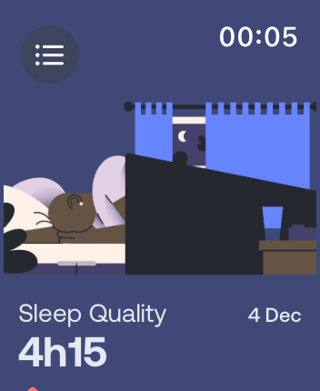 WatchOS user interface for the Withings application